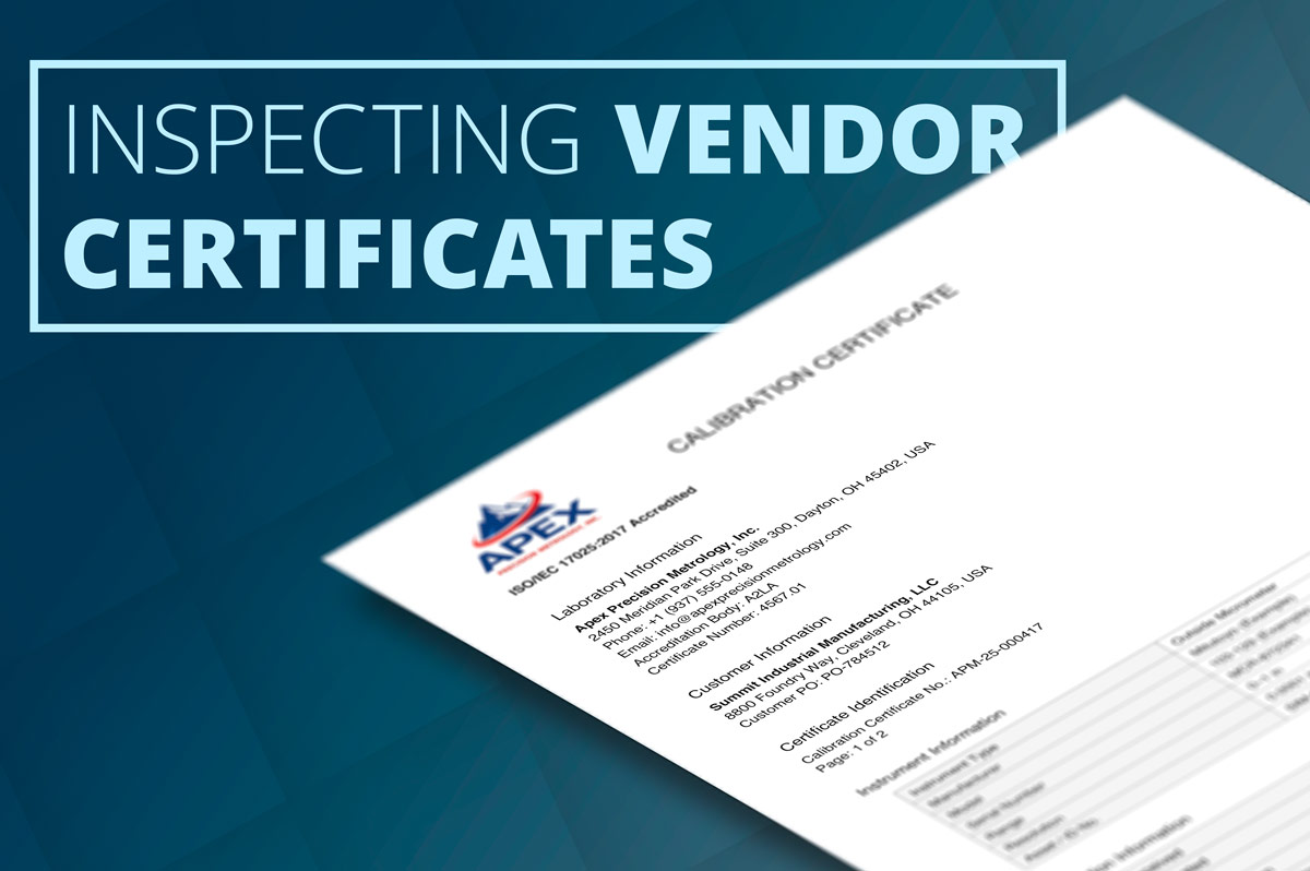 Inspecting Vendor Certificates