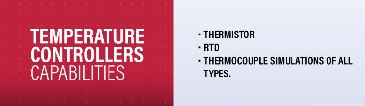 Temperature Controller Calibration Capability