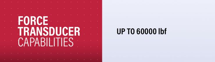 Force Transducer Calibration Capability