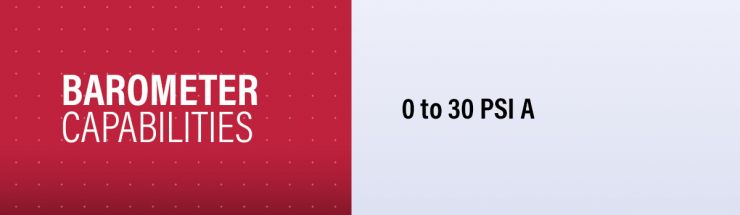 Barometer Calibration Capability