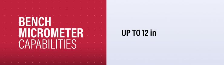 Bench Micrometer Calibration Capability