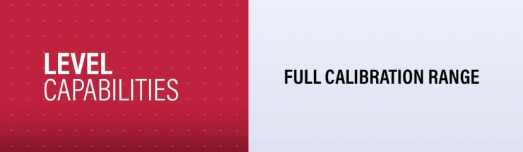 Level Calibration Capability