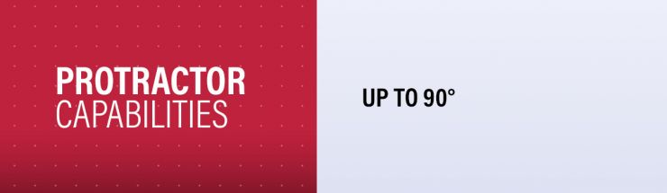 Protractor Calibration Capability