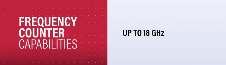 Frequency Counter Calibration Capability