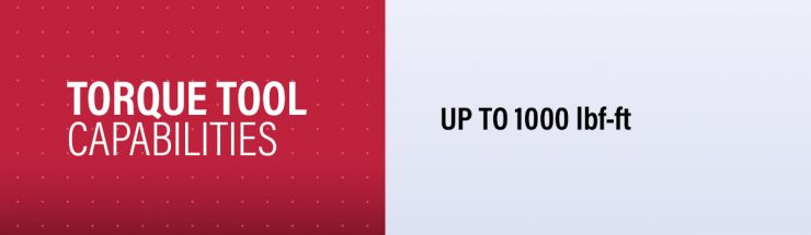 Torque Tool Calibration Capability