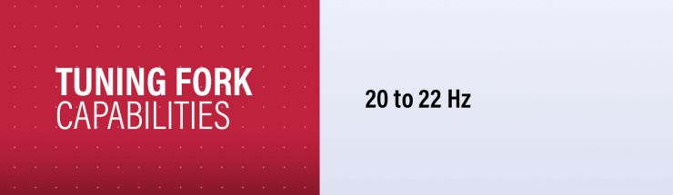 Tuning Fork Calibration Capability