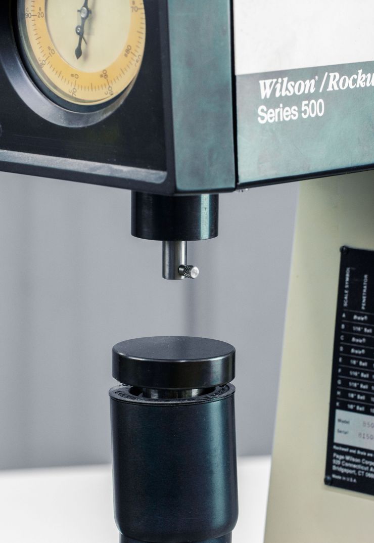 Rockwell Hardness Tester