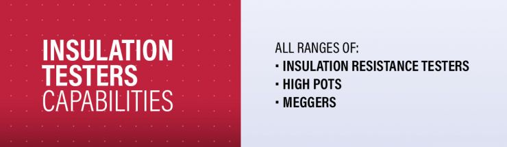 Insulation Tester Calibration Capability