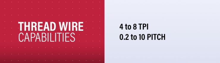 Thread Wire Calibration Capability