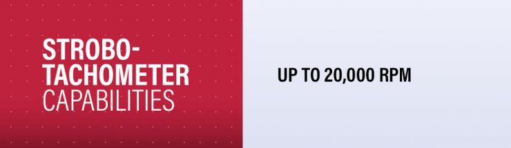 Strobo Tachometer Calibration Capability