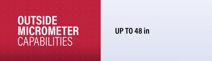 Outside Micrometer Calibration Capability