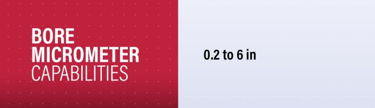 Bore Micrometer Calibration Capability