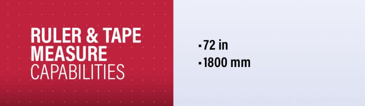 Ruler Tape Measure Calibration Capability