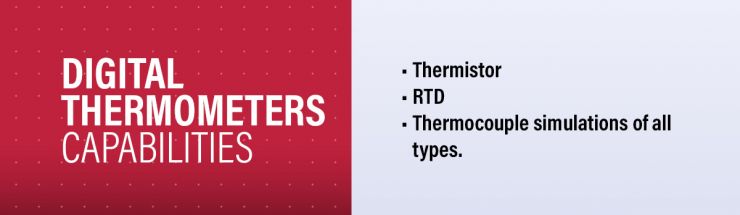 Digital Thermometer Calibration Capability